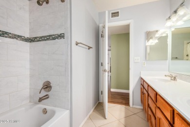 Golf Course Living with Stunning Mountain Views | 3BR + Den | on The Lakes at Ahwatukee in Arizona - for sale on GolfHomes.com, golf home, golf lot