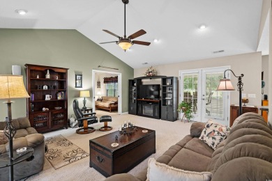 This exceptional three-bedroom, two-bath home is situated on a on Palmetto Greens Golf and Country Club in South Carolina - for sale on GolfHomes.com, golf home, golf lot