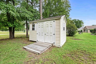 This exceptional three-bedroom, two-bath home is situated on a on Palmetto Greens Golf and Country Club in South Carolina - for sale on GolfHomes.com, golf home, golf lot