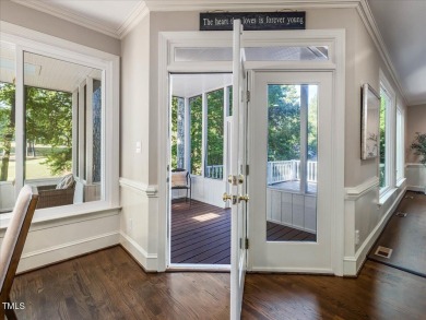 Stunning Sunset Ridge golf course home with finished basement is on Devils Ridge Golf Club in North Carolina - for sale on GolfHomes.com, golf home, golf lot