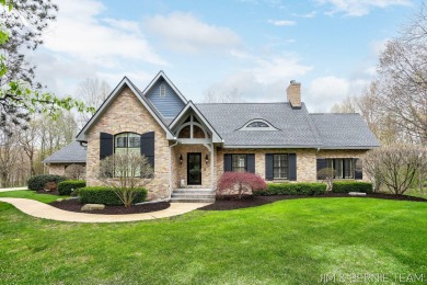 Sitting on the 11th Green of the Arnold Palmer-designed Ravines on Ravines Golf Club in Michigan - for sale on GolfHomes.com, golf home, golf lot
