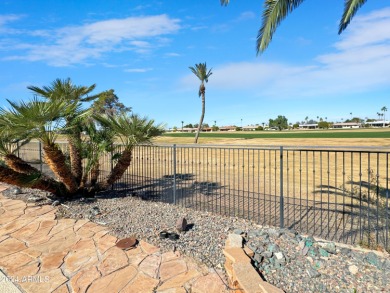 Explore the unique charm of this home situated on a golf course on Sun City Lakes West and East in Arizona - for sale on GolfHomes.com, golf home, golf lot