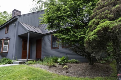 This beautifully reimagined Quechee Hollow end unit is turnkey! on Quechee Club in Vermont - for sale on GolfHomes.com, golf home, golf lot