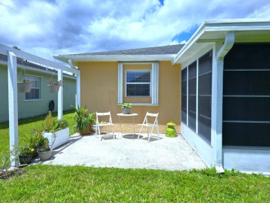 Beautiful and cozy 2/2/1 CBS home in a wonderful 55+ Active Golf on Spanish Lakes Fairways in Florida - for sale on GolfHomes.com, golf home, golf lot