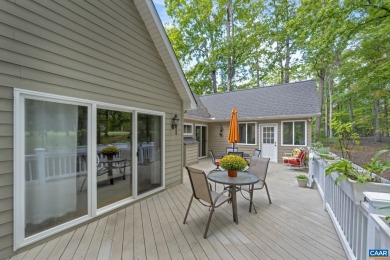 Enjoy the ease of one-level living in this inviting golf-front on Lake Monticello Golf Course in Virginia - for sale on GolfHomes.com, golf home, golf lot