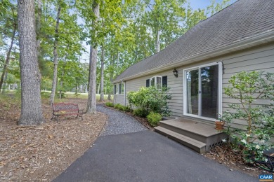 Enjoy the ease of one-level living in this inviting golf-front on Lake Monticello Golf Course in Virginia - for sale on GolfHomes.com, golf home, golf lot