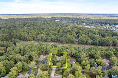Enjoy the ease of one-level living in this inviting golf-front on Lake Monticello Golf Course in Virginia - for sale on GolfHomes.com, golf home, golf lot