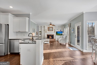 Nestled in the highly sought-after Brookstone Country Club on Brookstone Golf and Country Club in Georgia - for sale on GolfHomes.com, golf home, golf lot