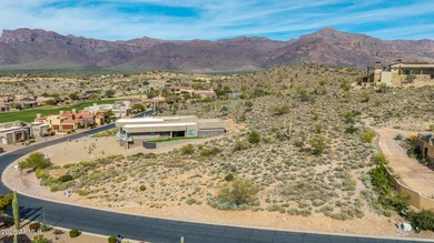 Experience sweeping, elevated views of the iconic Superstition on Gold Canyon Golf Resort - Sidewinder in Arizona - for sale on GolfHomes.com, golf home, golf lot