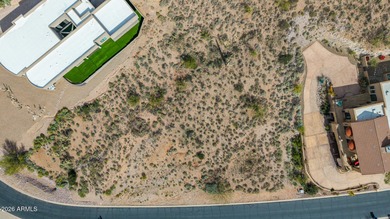 Experience sweeping, elevated views of the iconic Superstition on Gold Canyon Golf Resort - Sidewinder in Arizona - for sale on GolfHomes.com, golf home, golf lot