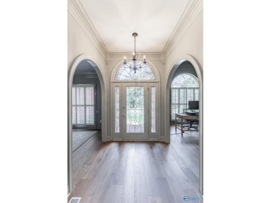 Stunning 4BR, 3.5BA home in desirable Hampton Cove on the 9th on Hampton Cove Golf Course in Alabama - for sale on GolfHomes.com, golf home, golf lot