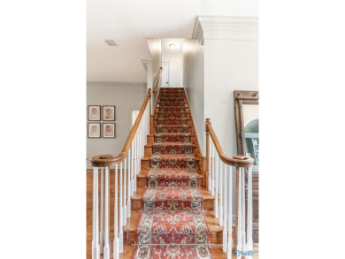 Stunning 4BR, 3.5BA home in desirable Hampton Cove on the 9th on Hampton Cove Golf Course in Alabama - for sale on GolfHomes.com, golf home, golf lot