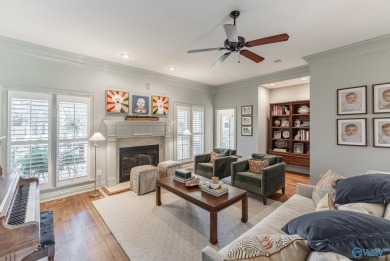 Stunning 4BR, 3.5BA home in desirable Hampton Cove on the 9th on Hampton Cove Golf Course in Alabama - for sale on GolfHomes.com, golf home, golf lot