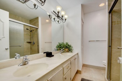 Beautifully maintained 3-bedroom, 3-bath corner unit on the golf on Fountains Golf and Country Club in Florida - for sale on GolfHomes.com, golf home, golf lot