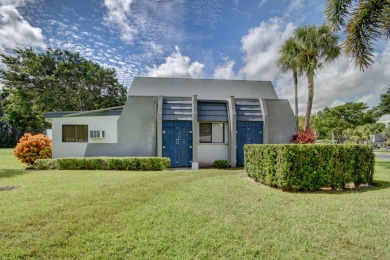 Beautifully maintained 3-bedroom, 3-bath corner unit on the golf on Fountains Golf and Country Club in Florida - for sale on GolfHomes.com, golf home, golf lot