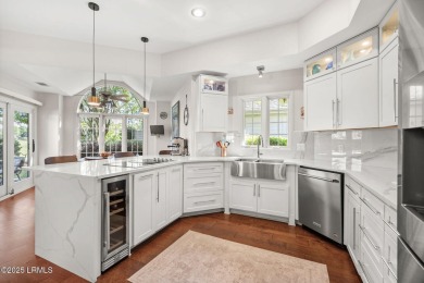 A charming and meticulously maintained home in the highly on Country Club of Hilton Head in South Carolina - for sale on GolfHomes.com, golf home, golf lot