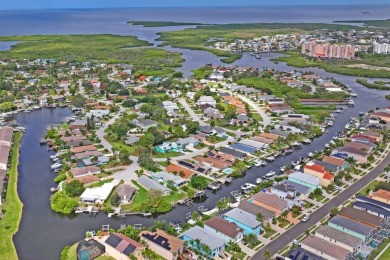 Incredible Waterfront Opportunity in Gulf Harbors Woodlands - on Gulf Harbors Golf Course in Florida - for sale on GolfHomes.com, golf home, golf lot