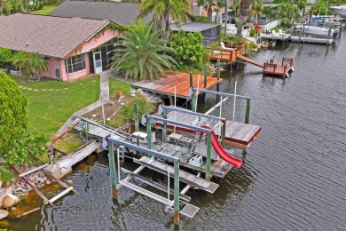 Incredible Waterfront Opportunity in Gulf Harbors Woodlands - on Gulf Harbors Golf Course in Florida - for sale on GolfHomes.com, golf home, golf lot