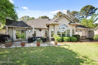 A charming and meticulously maintained home in the highly on Country Club of Hilton Head in South Carolina - for sale on GolfHomes.com, golf home, golf lot