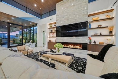 This stunning one story custom home  expertly  designed by Quinn on Bears Best Las Vegas Golf Club in Nevada - for sale on GolfHomes.com, golf home, golf lot