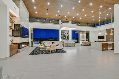 This stunning one story custom home  expertly  designed by Quinn on Bears Best Las Vegas Golf Club in Nevada - for sale on GolfHomes.com, golf home, golf lot