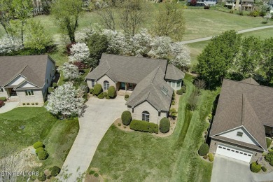 Beautiful custom-built home, situated on the 16th hole of the on Toqua Golf Course - Loudon County in Tennessee - for sale on GolfHomes.com, golf home, golf lot
