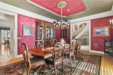 Stunning European-inspired home on Loch Lloyd's iconic 18th hole on Loch Lloyd Country Club in Missouri - for sale on GolfHomes.com, golf home, golf lot