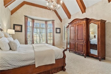 Stunning European-inspired home on Loch Lloyd's iconic 18th hole on Loch Lloyd Country Club in Missouri - for sale on GolfHomes.com, golf home, golf lot