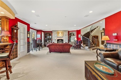 Stunning European-inspired home on Loch Lloyd's iconic 18th hole on Loch Lloyd Country Club in Missouri - for sale on GolfHomes.com, golf home, golf lot