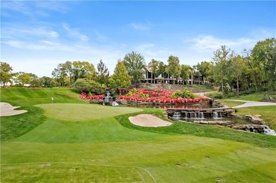 Stunning European-inspired home on Loch Lloyd's iconic 18th hole on Loch Lloyd Country Club in Missouri - for sale on GolfHomes.com, golf home, golf lot