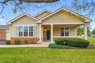 Welcome to this beautiful RANCH townhome situated on a premium on Carillon Lakes 3 Hole Course in Illinois - for sale on GolfHomes.com, golf home, golf lot