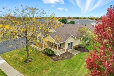 Welcome to this beautiful RANCH townhome situated on a premium on Carillon Lakes 3 Hole Course in Illinois - for sale on GolfHomes.com, golf home, golf lot