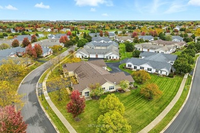 Welcome to this beautiful RANCH townhome situated on a premium on Carillon Lakes 3 Hole Course in Illinois - for sale on GolfHomes.com, golf home, golf lot
