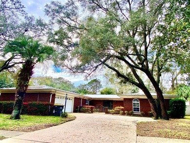 Electric updated!! Stunning 3-bedroom, 2.5-bath mid-century on Fort Walton Beach Golf Course in Florida - for sale on GolfHomes.com, golf home, golf lot