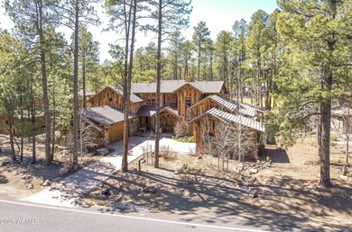 Rustic elegance perfectly situated with panoramic golf course on Forest Highlands Golf Club - The Canyon in Arizona - for sale on GolfHomes.com, golf home, golf lot