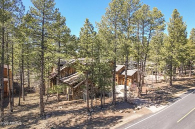 Rustic elegance perfectly situated with panoramic golf course on Forest Highlands Golf Club - The Canyon in Arizona - for sale on GolfHomes.com, golf home, golf lot