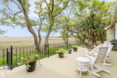 Every home on Jenkins Pt. capitalizes on the view, but few can on The Seabrook Island Club in South Carolina - for sale on GolfHomes.com, golf home, golf lot