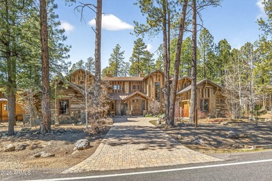 Rustic elegance perfectly situated with panoramic golf course on Forest Highlands Golf Club - The Canyon in Arizona - for sale on GolfHomes.com, golf home, golf lot