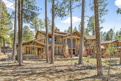 Rustic elegance perfectly situated with panoramic golf course on Forest Highlands Golf Club - The Canyon in Arizona - for sale on GolfHomes.com, golf home, golf lot