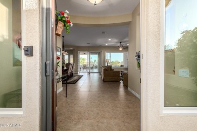 Experience breathtaking mountain and golf course views from this on Corte Bella Golf Club in Arizona - for sale on GolfHomes.com, golf home, golf lot