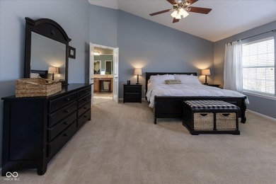 Be ready for summer with this backyard! As if the view of the on Gray Eagle Golf Club in Indiana - for sale on GolfHomes.com, golf home, golf lot