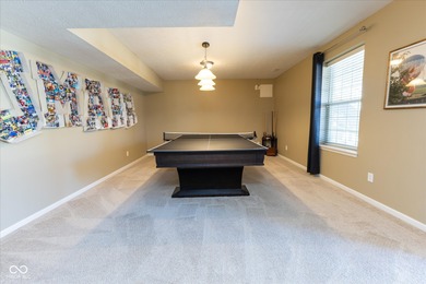 Be ready for summer with this backyard! As if the view of the on Gray Eagle Golf Club in Indiana - for sale on GolfHomes.com, golf home, golf lot