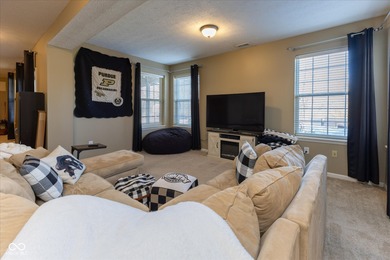 Be ready for summer with this backyard! As if the view of the on Gray Eagle Golf Club in Indiana - for sale on GolfHomes.com, golf home, golf lot