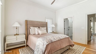 This stately all-brick home overlooking the 6th green of on The National Golf Club in North Carolina - for sale on GolfHomes.com, golf home, golf lot