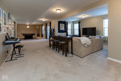 Be ready for summer with this backyard! As if the view of the on Gray Eagle Golf Club in Indiana - for sale on GolfHomes.com, golf home, golf lot