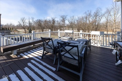 Be ready for summer with this backyard! As if the view of the on Gray Eagle Golf Club in Indiana - for sale on GolfHomes.com, golf home, golf lot