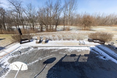 Be ready for summer with this backyard! As if the view of the on Gray Eagle Golf Club in Indiana - for sale on GolfHomes.com, golf home, golf lot