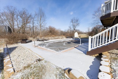 Be ready for summer with this backyard! As if the view of the on Gray Eagle Golf Club in Indiana - for sale on GolfHomes.com, golf home, golf lot