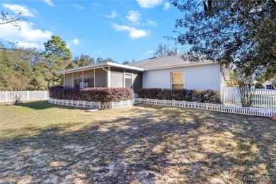 Peace & Privacy in this 3/2/2 CITRUS SPRINGS HOME! Great on Citrus Springs Country Club in Florida - for sale on GolfHomes.com, golf home, golf lot