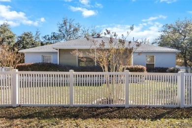 Peace & Privacy in this 3/2/2 CITRUS SPRINGS HOME! Great on Citrus Springs Country Club in Florida - for sale on GolfHomes.com, golf home, golf lot